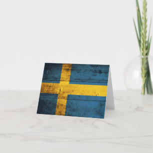 Flagga av Sverige Kort
