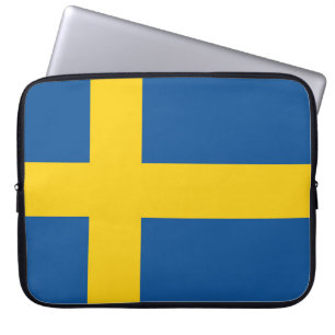 Flagga av Sverige Laptop Fodral
