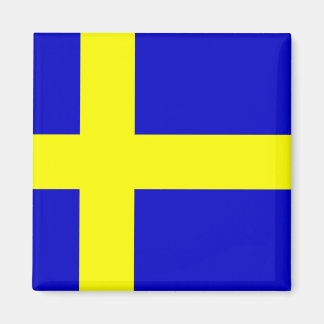 Flagga av Sverige Magnet
