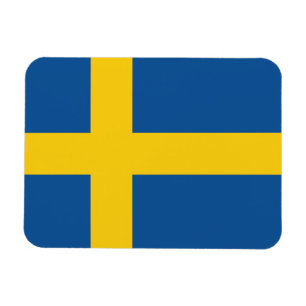 Flagga av Sverige Magnet