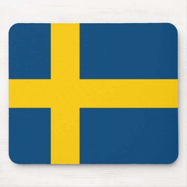 Flagga av Sverige Musmatta (Framsidan)
