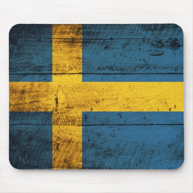 Flagga av Sverige Musmatta (Framsidan)