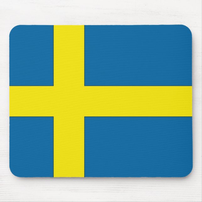 Flagga av Sverige Musmatta (Framsidan)