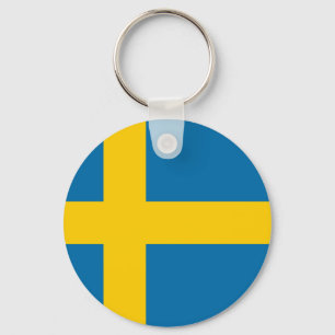 Flagga av Sverige Nyckelring