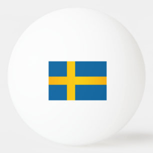Flagga av Sverige Pingisboll