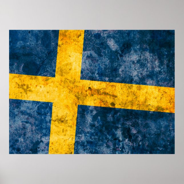 Flagga av Sverige Poster (Framsidan)