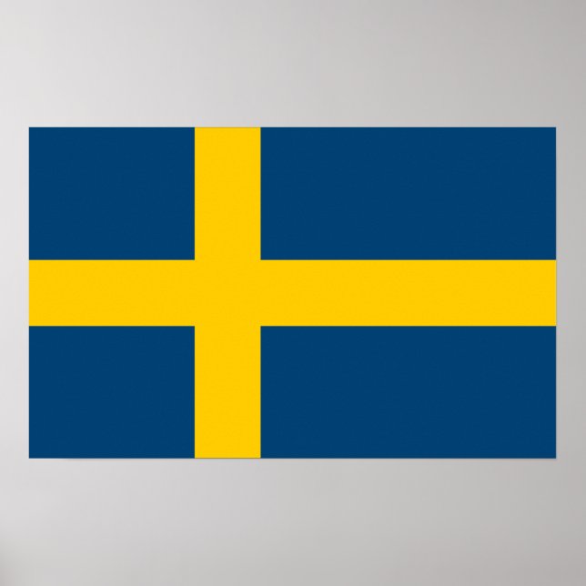 Flagga av Sverige Poster (Framsidan)