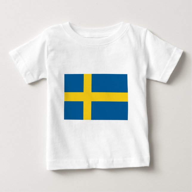 Flagga av Sverige T-shirt (Framsida)