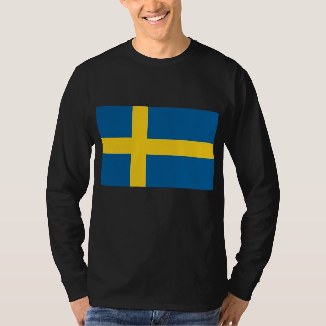 Flagga av Sverige Tee (Framsida)