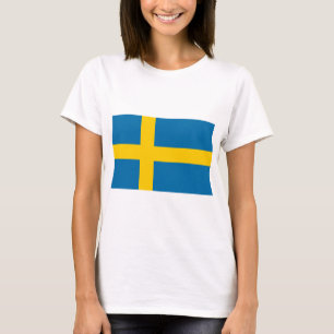 Flagga av Sverige Tee Shirt