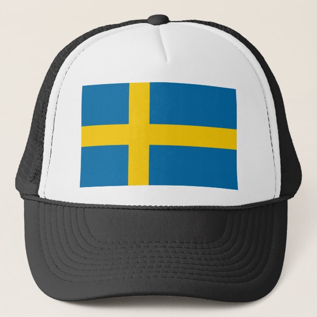 Flagga av Sverige Truckerkeps (Framsida)