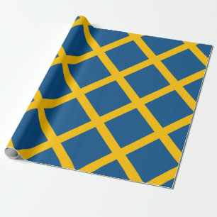 Flagga av sverigen presentpapper