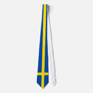 Flagga av sverigen slips