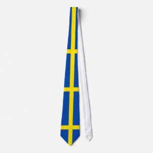 Flagga av sverigen slips