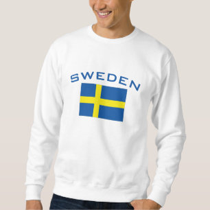 Flagga av sverigen sweatshirt