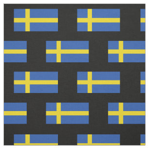 Flagga av sverigen tyg