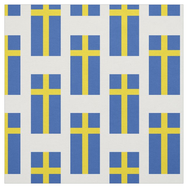 Flagga av sverigen tyg (Provkarta)