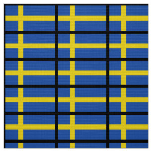 Flagga av sverigen tyg