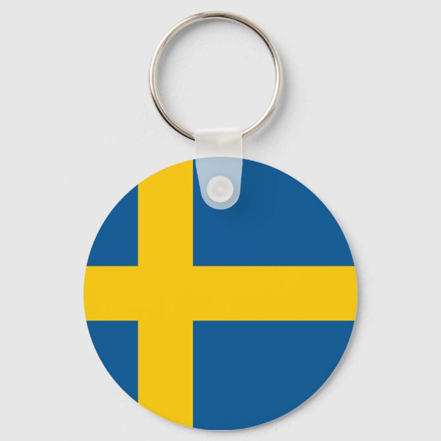 Flagga av Sverigens Nyckelring (Framsida)
