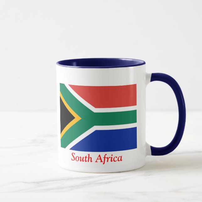 Flagga av Sydafrika Mugg (Höger)