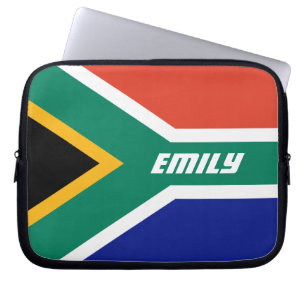 Flagga av SydAfrikans Personlig Laptop Sleeve