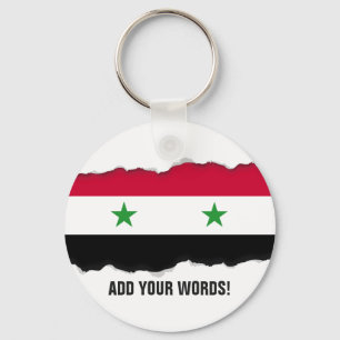 Flagga av Syrien Nyckelring