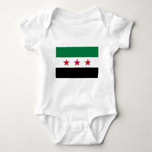 Flagga av Syrien - syriansk självständighetflagga T-shirt