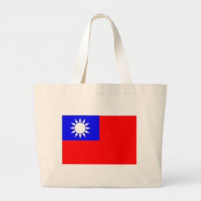 Flagga av Taiwan Jumbo Tygkasse (Framsidan)