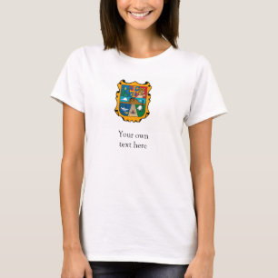 Flagga av Tamaulipas Tee Shirt