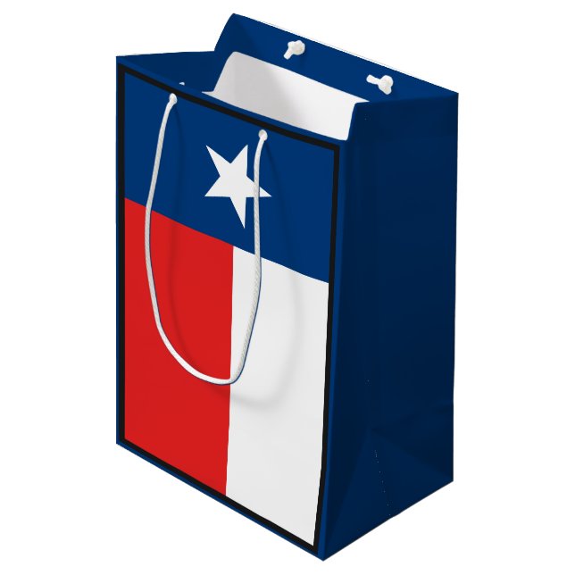 Flagga av Texas (Framsidan Vinklad)