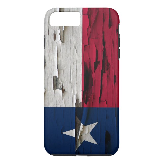 Flagga av Texas målar PeelLook Case-Mate iPhone Skal (Baksida)