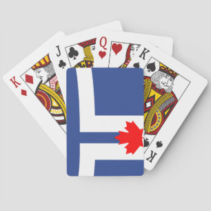 Flagga av Toronto, Ontario Classic-spelkort Casinokort