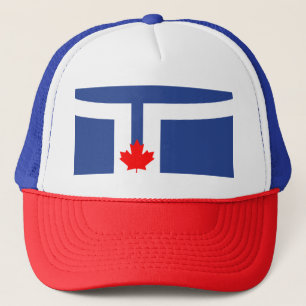 Flagga av Toronto, Ontario Keps