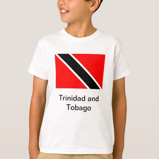 Flagga av Trinidad och Tobago T Shirt (Framsida)