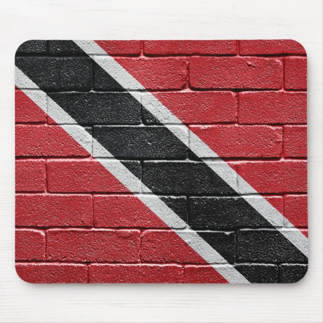 Flagga av Trinidad Tobago Musmatta (Framsidan)