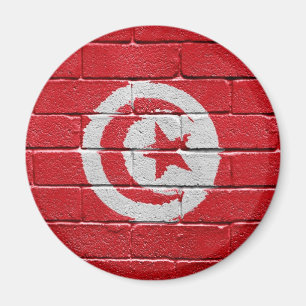 Flagga av Tunisien Magnet