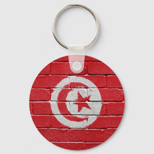 Flagga av Tunisien Nyckelring