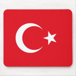 Flagga av Turkiet Mousepad Musmatta