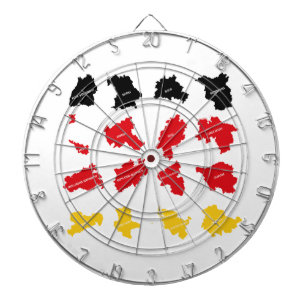 Flagga av tyska Stater Darttavla