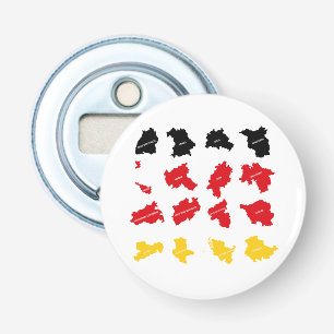 Flagga av tyska Stater Flasköppnare
