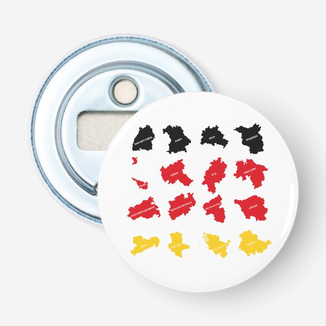 Flagga av tyska Stater Flasköppnare (Framsidan)