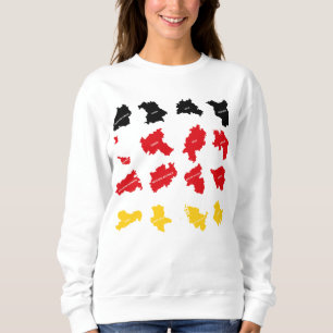 Flagga av tyska Stater T Shirt