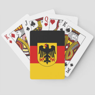 Flagga av Tysklandet - Bundesdienstflagge Kortlek
