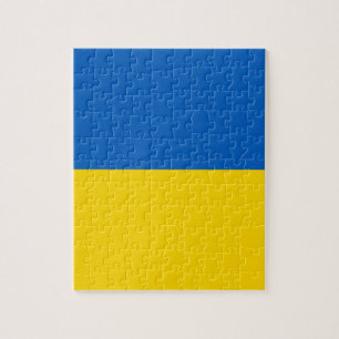 Flagga av Ukraina Pussel