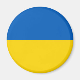 Flagga av Ukraina - ukrainsk flagga - Magnet