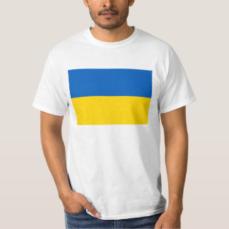 Flagga av Ukraina - ukrainsk flagga - T-shirt