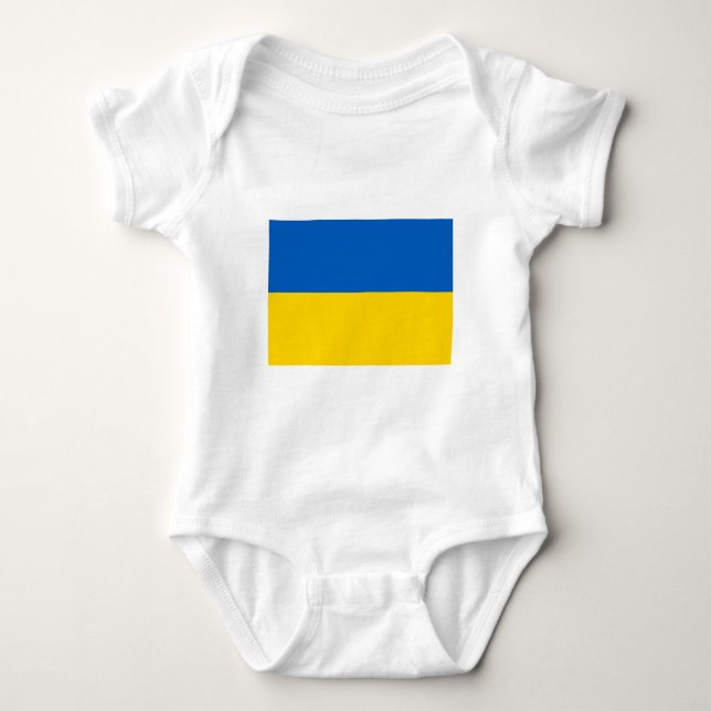 Flagga av Ukraina - ukrainsk flagga - Tee (Framsida)