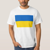 Flagga av Ukraina - ukrainsk flagga -