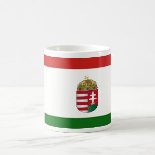 Flagga av Ungern Kaffemugg