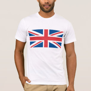 Flagga av United Kingdom av Storbritannien T Shirt